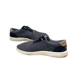 Hey Dude HUGO Stretch Grey Slip On Shoes With Laces Men Size 10 US / 43 EU